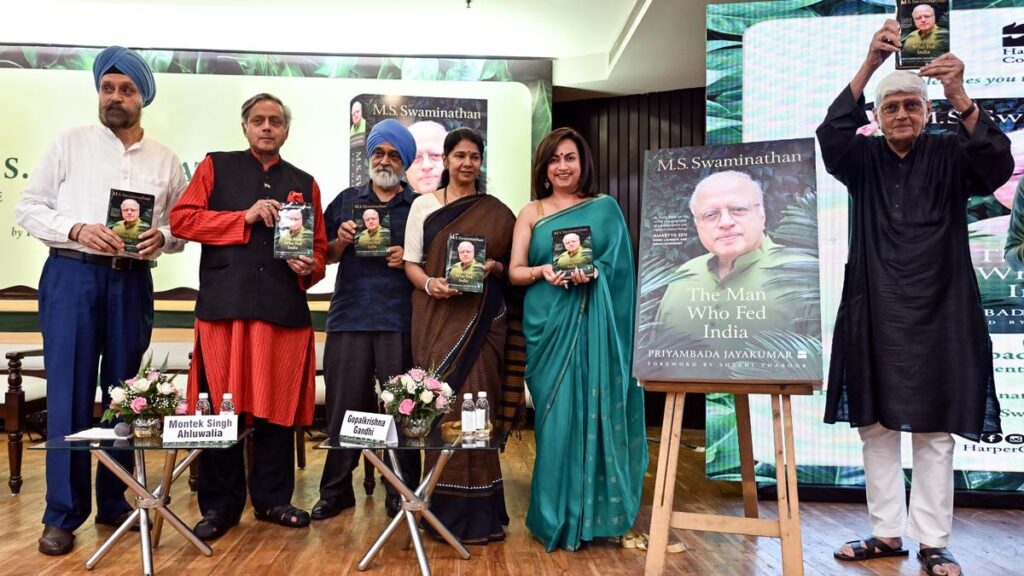 Leaders hail work of visionary scientist M.S. Swaminathan