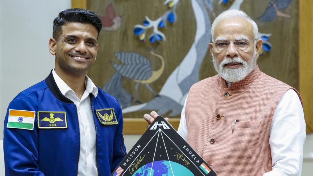 Lot of interest about Gaganyaan world over: Shubhanshu Shukla tells PM Modi