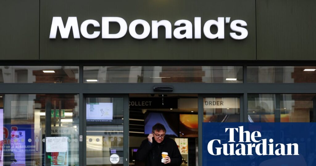 McDonald’s UK arm cut Children in Need giving despite jump in profits | McDonald's