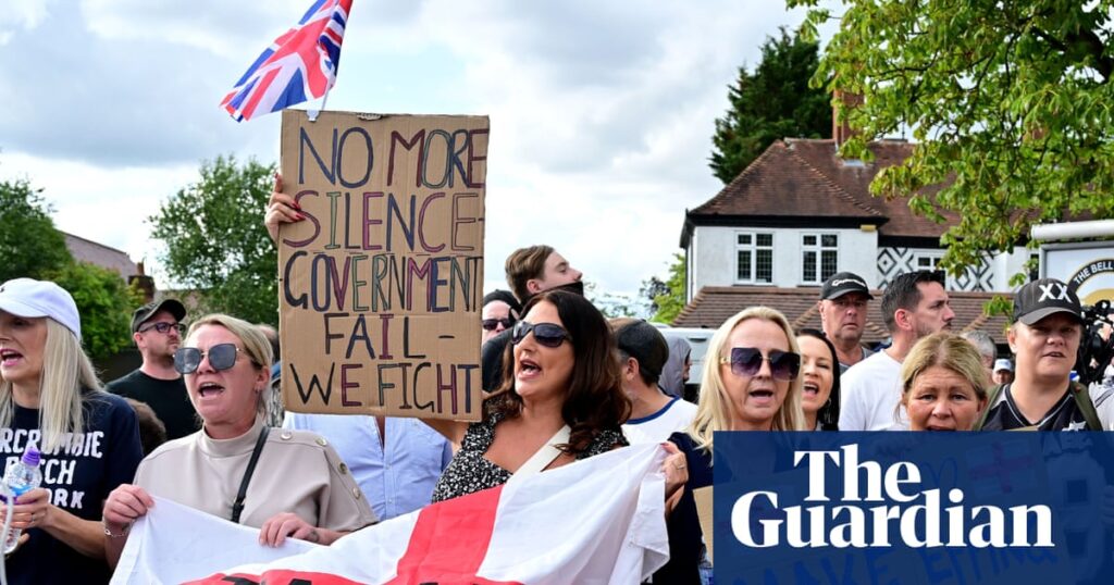 Members of far-right party organising asylum hotel protests across UK, Facebook posts show | Immigration and asylum