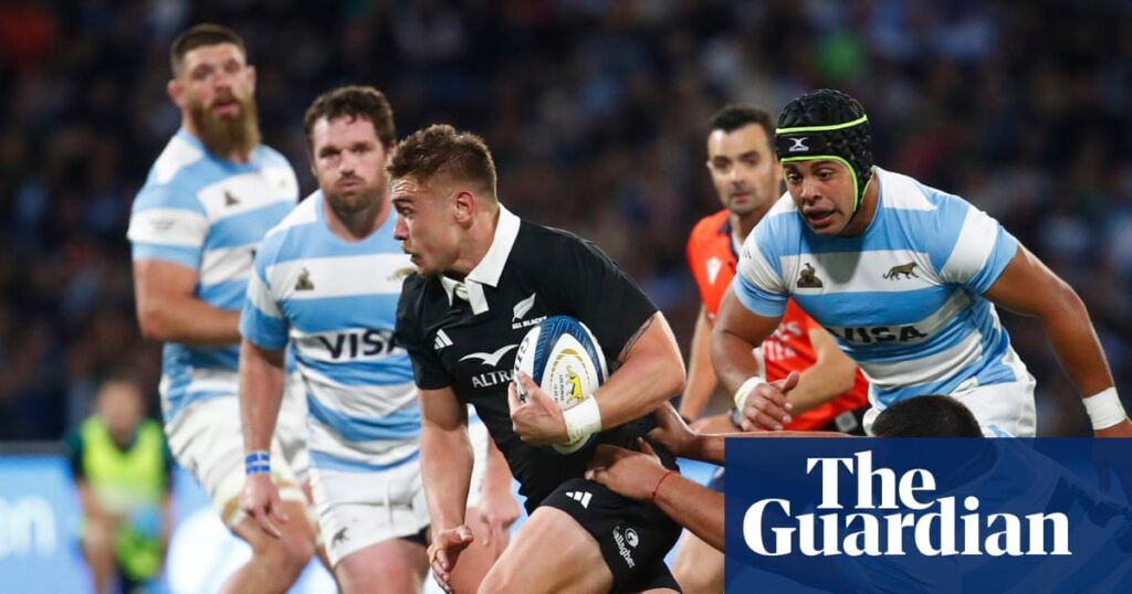 New Zealand hold off Argentina fightback to return to top of world rugby rankings | Rugby Championship