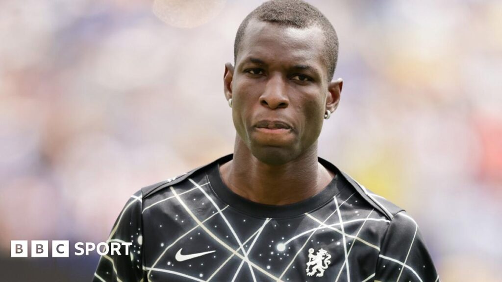 Chelsea striker Nicolas Jackson