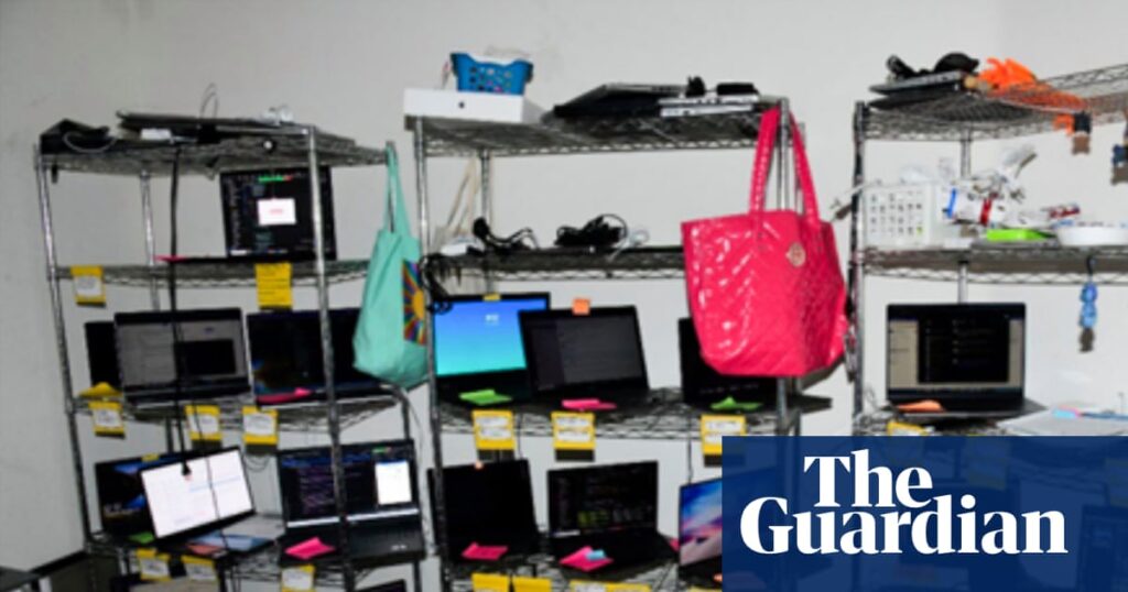 Ninety laptops, millions of dollars: US woman jailed over North Korea remote-work scam | US news Ninety laptops, millions of dollars: US woman jailed over North Korea remote-work scam | US news