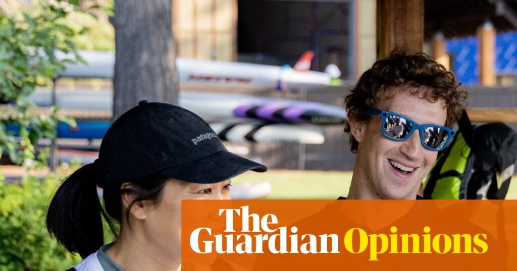 Of course Mark Zuckerberg is still doing good works – he’s just switched up the definition of ‘good’ | Emma Brockes