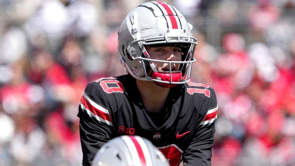 Ohio State names second-year player Julian Sayin starting QB