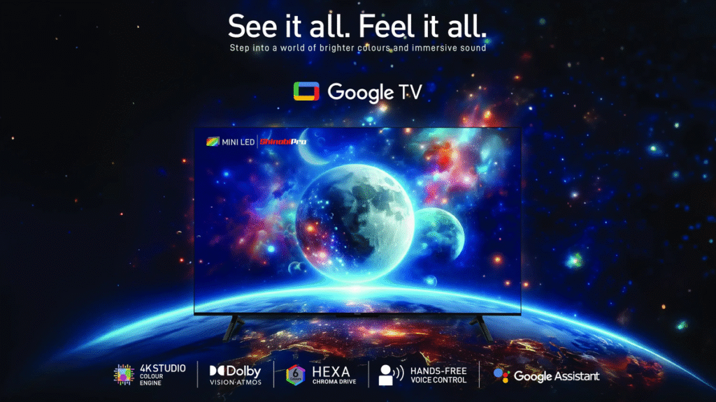 Panasonic launches ShinobiPro mini LED 4K smart TV range in India