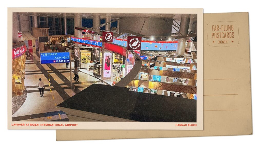 Photo: Dubai airport : NPR