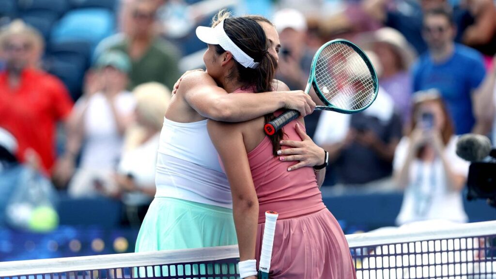 Sabalenka survives three-hour Cincinnati struggle with Raducanu