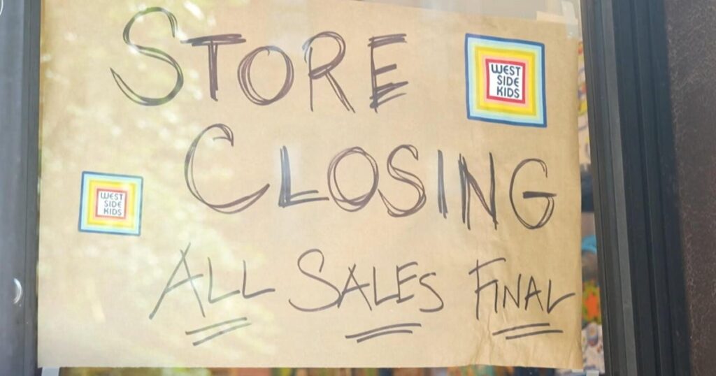 Small business forced to close after tariffs