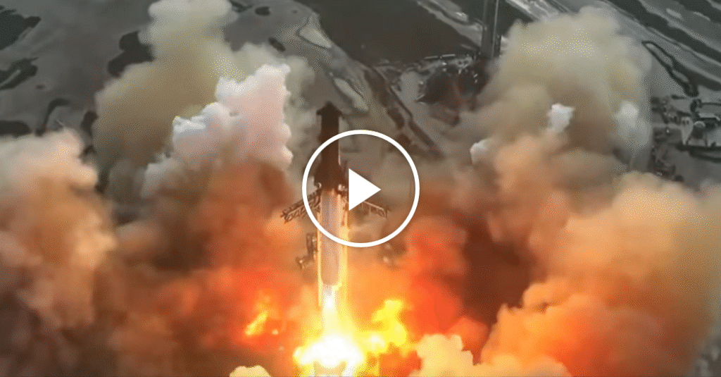 SpaceX Launches Critical Test of Mars Rocket