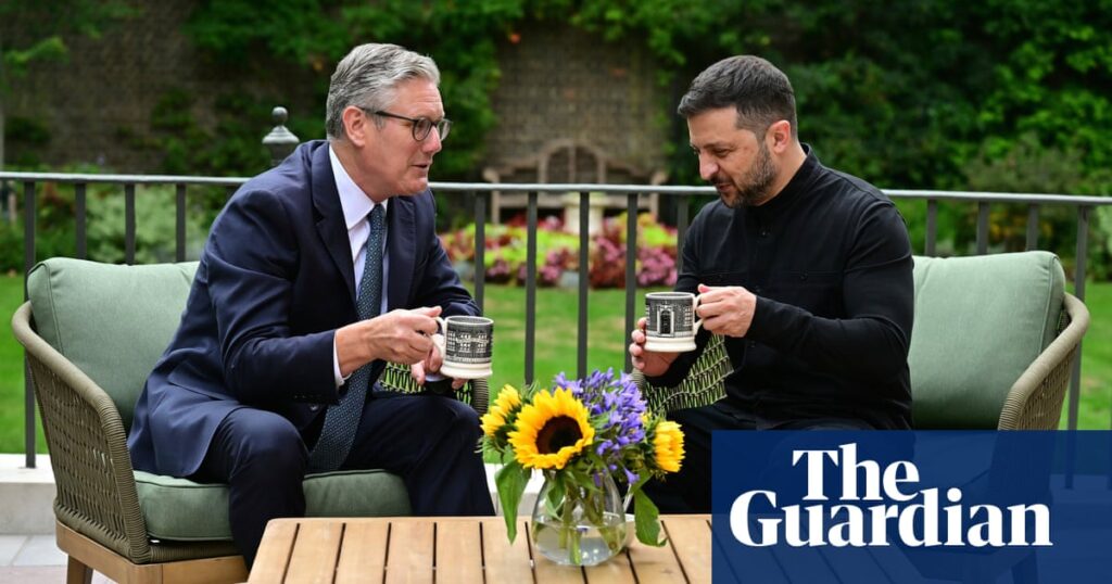 Starmer and Zelenskyy hail ‘visible chance for peace’ before Trump-Putin talks | Ukraine