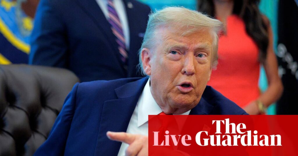 Trump again floats sending troops to Democratic-run cities amid misleading claim on crime in ‘red cities’ – US politics live | Trump administration Trump again floats sending troops to Democratic-run cities amid misleading claim on crime in ‘red cities’ – US politics live | Trump administration