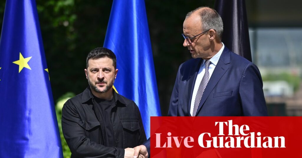 Trump praises European leaders as ‘great people’ as they make final diplomatic push ahead of US-Putin summit – Europe live | World news
