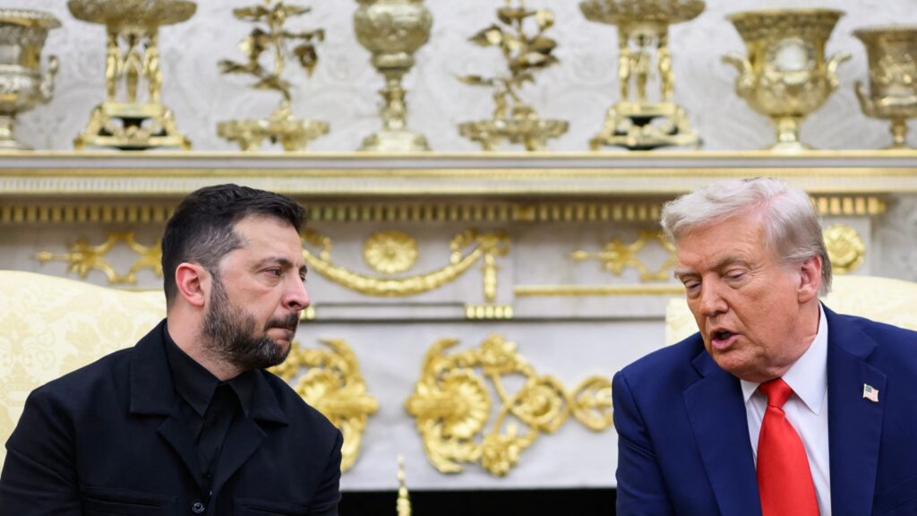 Trump says Putin and Zelenskyy will meet : NPR