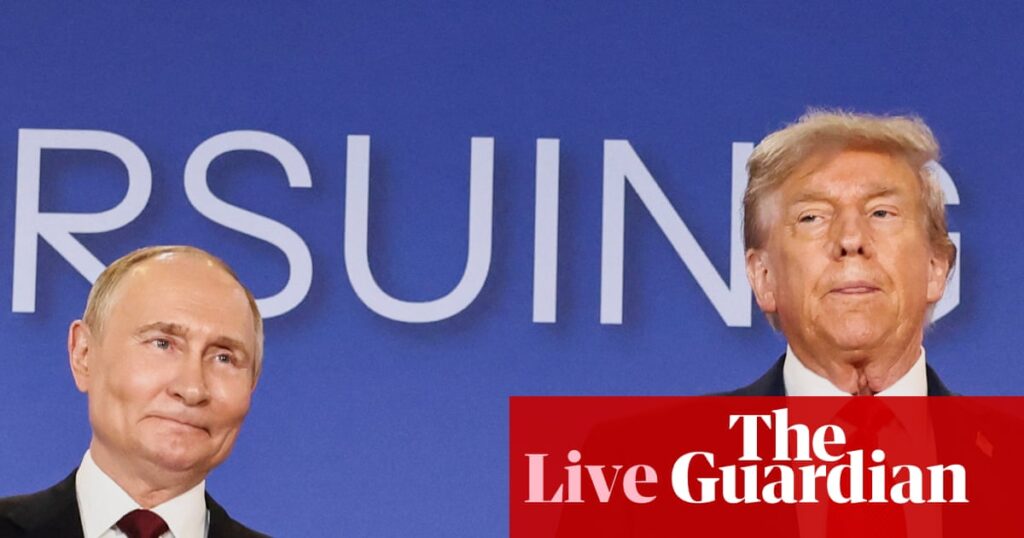 Trump says no Ukraine agreement after Putin talks as he advises Zelenskyy to ‘make a deal’ – live | Russia