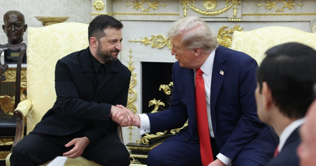 Trump working to arrange summit between Putin, Zelenskyy after Monday's White House meetings