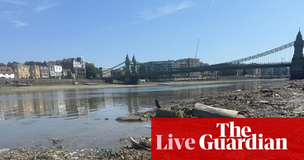 UK ministers appoint insolvency advisers for Thames Water collapse ‘contingency plans’ – business live | Business