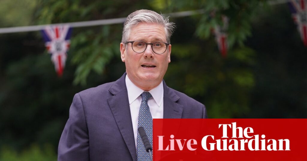 Ukraine is fighting for the same values as allies did in second world war, says Keir Starmer – UK politics live | Politics