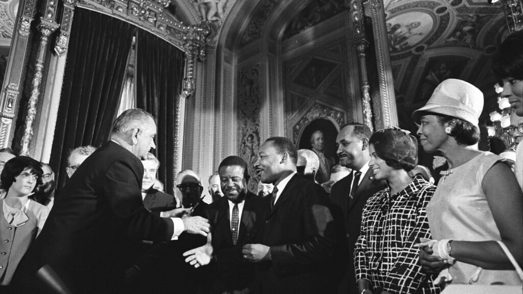 Voting Rights Act of 1965 faces new threats to survival : NPR