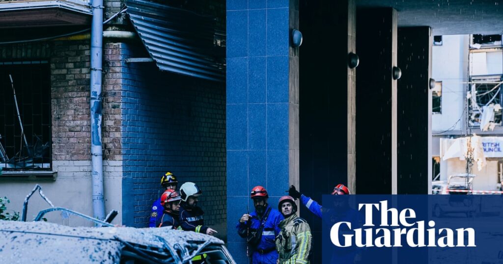 ‘Massive’ Russian missile and drone attack on Kyiv kills at least 12 people | Ukraine