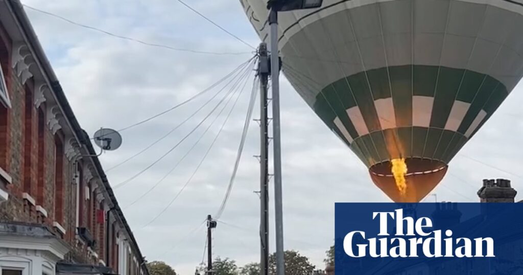 ‘Near-perfect landing’: hot air balloon guided down on to Bedford street | Bedfordshire