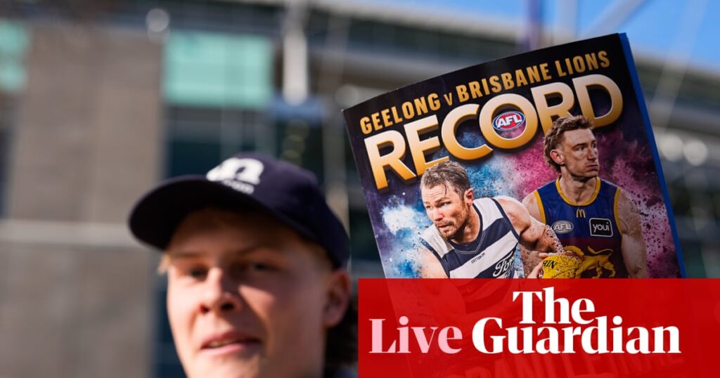 AFL grand final 2025: Geelong Cats v Brisbane Lions – live build-up | AFL