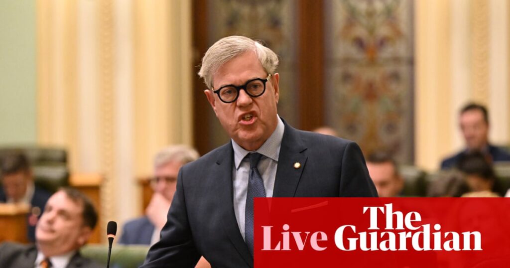 Australia news live: Queensland bans pill testing despite warnings; Littleproud says he’s not a climate denier | Australia news