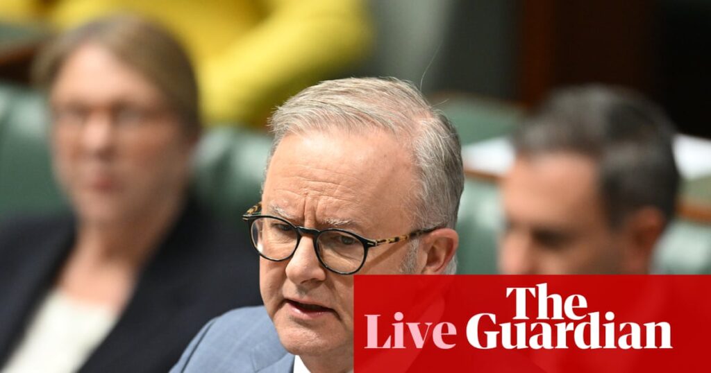 Australia politics live: PM sidesteps questions about Andrews at Xi military parade; Ley turns up heat on aged care minister | Australia news