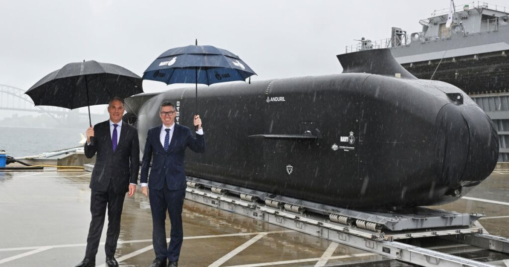 Australia to deploy fleet of underwater attack drones dubbed "Ghost Sharks"