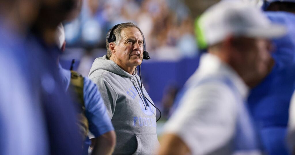 Bill Belichick's college coaching debut one to forget as North Carolina is pummeled by TCU