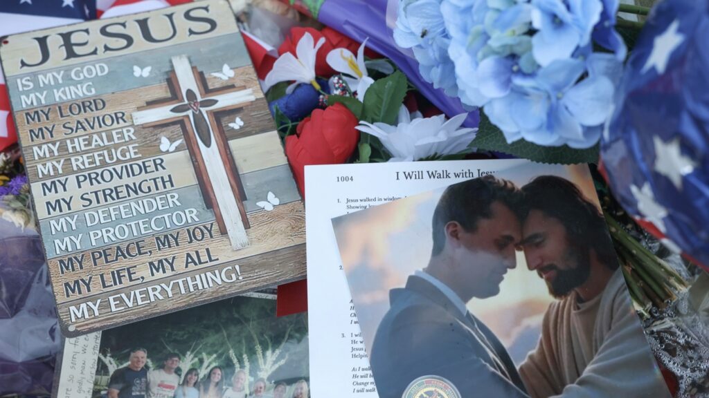 Charlie Kirk's evangelical Christian faith shaped his politics : NPR