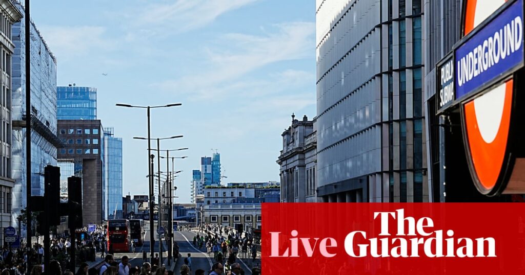 Commuter misery deepens as TfL website crashes on first day of tube strikes; China’s exports hit by US tariff tensions– business live | Business