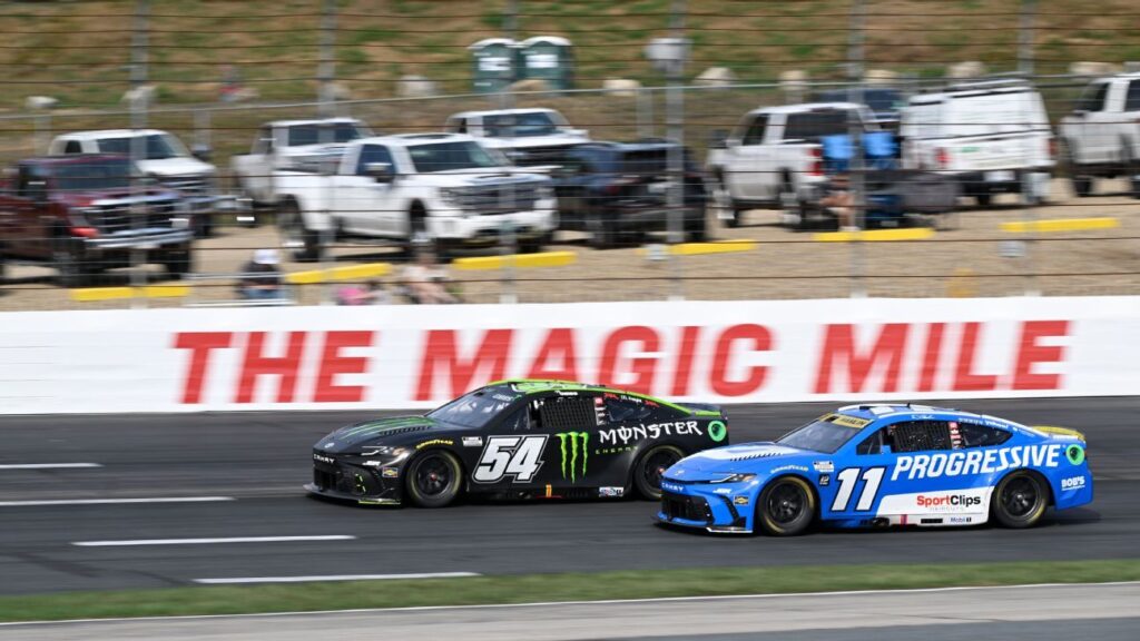 Denny Hamlin: 'Too hot under the collar' in wrecking Ty Gibbs