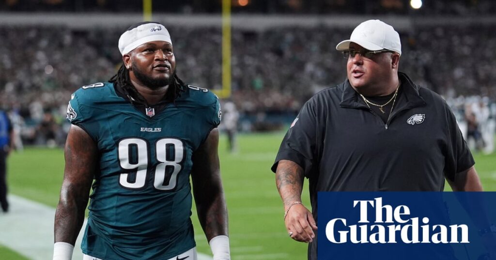 Eagles squeeze past Cowboys as Carter ejected for spitting on Prescott six seconds into season | NFL
