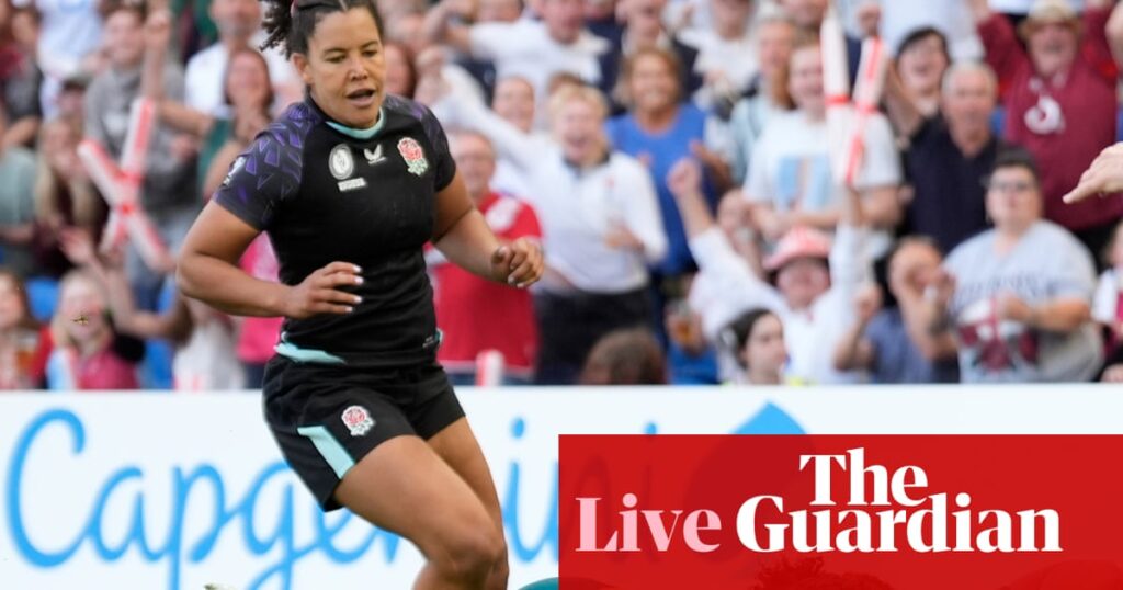 England 47-7 Australia: Women’s Rugby World Cup – rugby union live | Women's Rugby World Cup 2025