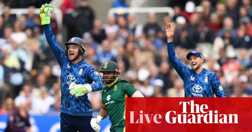England v South Africa: second men’s one-day international – live | Cricket