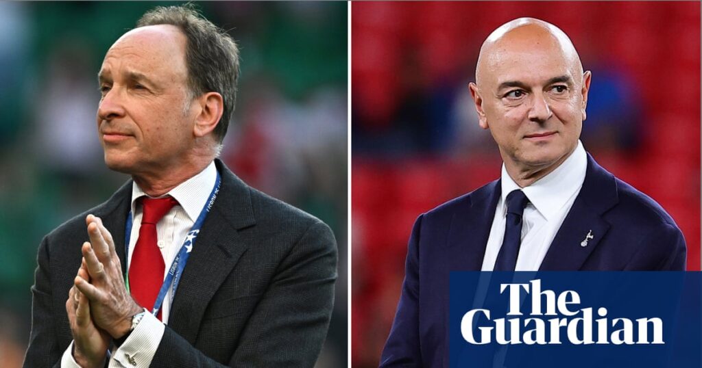 Exits of Lewis and Levy will mean less ‘banging on the table’ at Premier League meetings | Premier League
