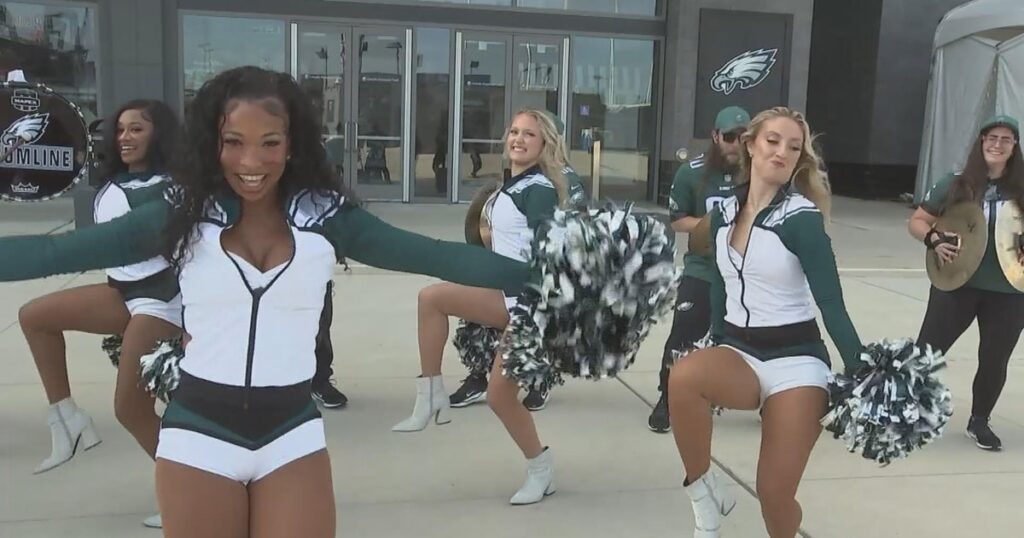 For Philadelphia Eagles cheerleaders, game day means more than energizing fans