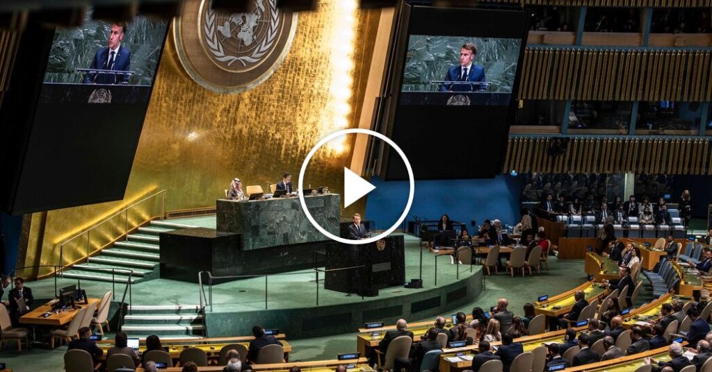 France and Other World Leaders Recognize Palestinian Statehood