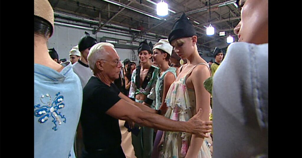 From the archives: Fashion designer Giorgio Armani