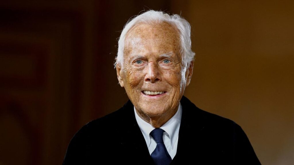 Giorgio Armani, Italian fashion designer, passes away Giorgio Armani, Italian fashion designer, passes away