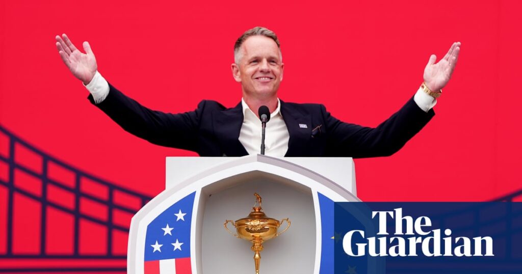 Home fans turn up heat on Luke Donald at fiery Ryder Cup opening ceremony | Ryder Cup