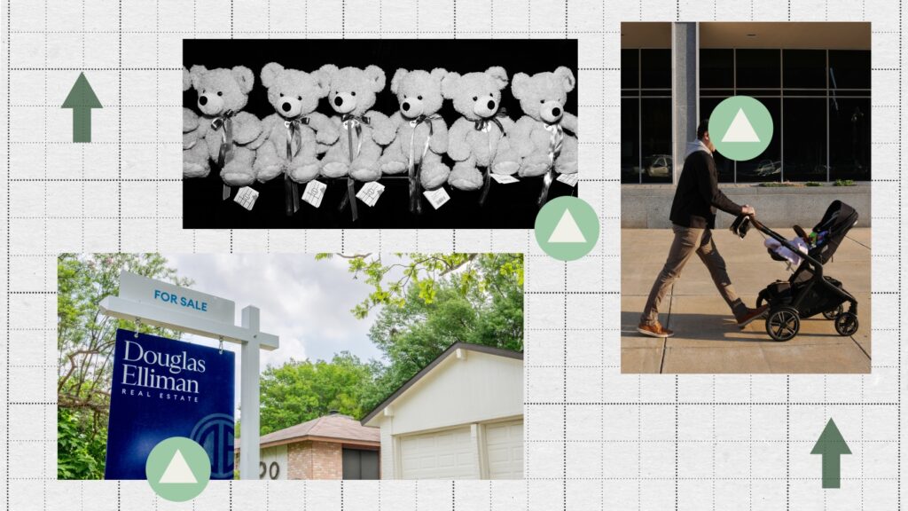 Housing prices are causing some people to have smaller families than planned : NPR