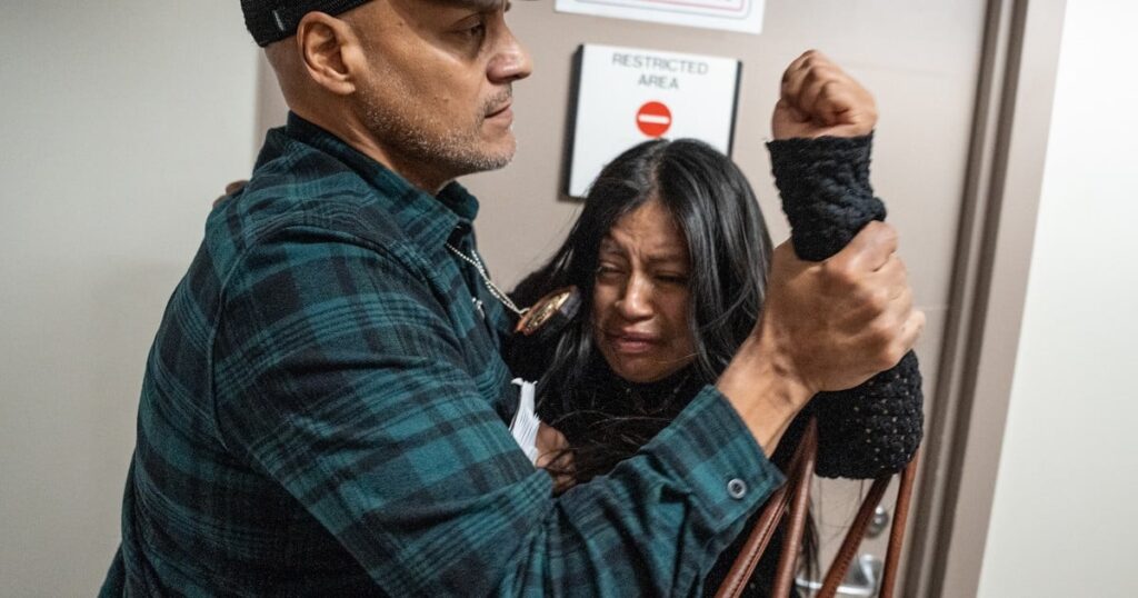 I Filmed the ICE Officer Who Shoved a Woman — ProPublica