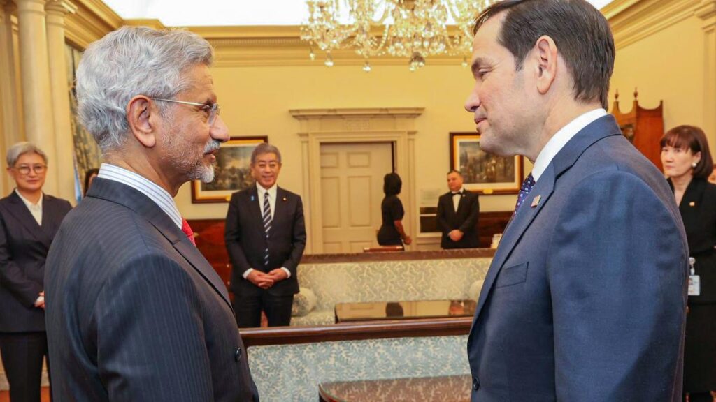 Jaishankar, Rubio hold bilateral discussions in New York Jaishankar, Rubio hold bilateral discussions in New York