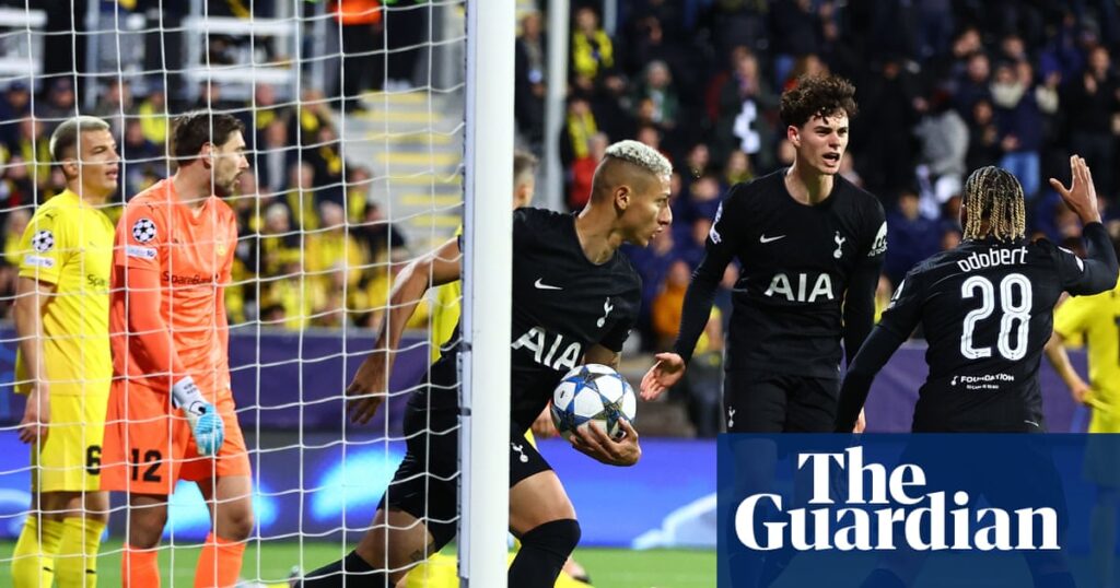 Late own goal rescues point for Spurs at Bodø/Glimt after Hauge double | Champions League