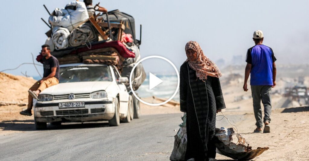 Many Palestinians Leave Gaza City After Evacuation Order