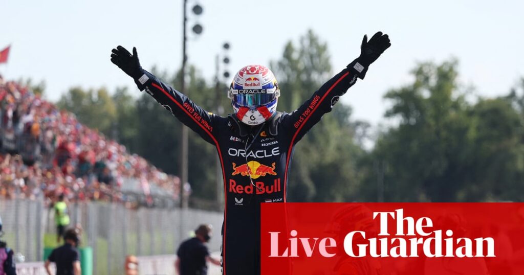 Max Verstappen wins F1’s Italian Grand Prix with dominant drive at Monza – live | Formula One