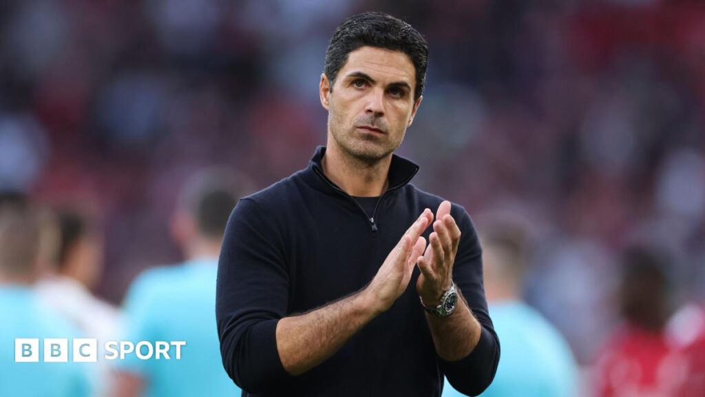 Arsenal manager Mikel Arteta