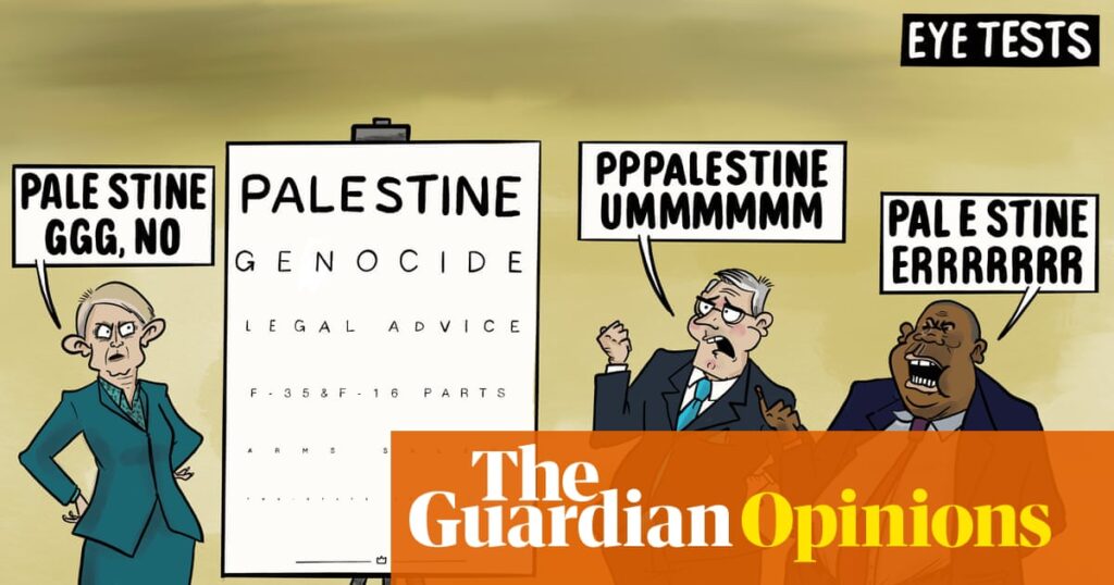 Pete Songi on the UK recognising Palestine as an independent state – cartoon